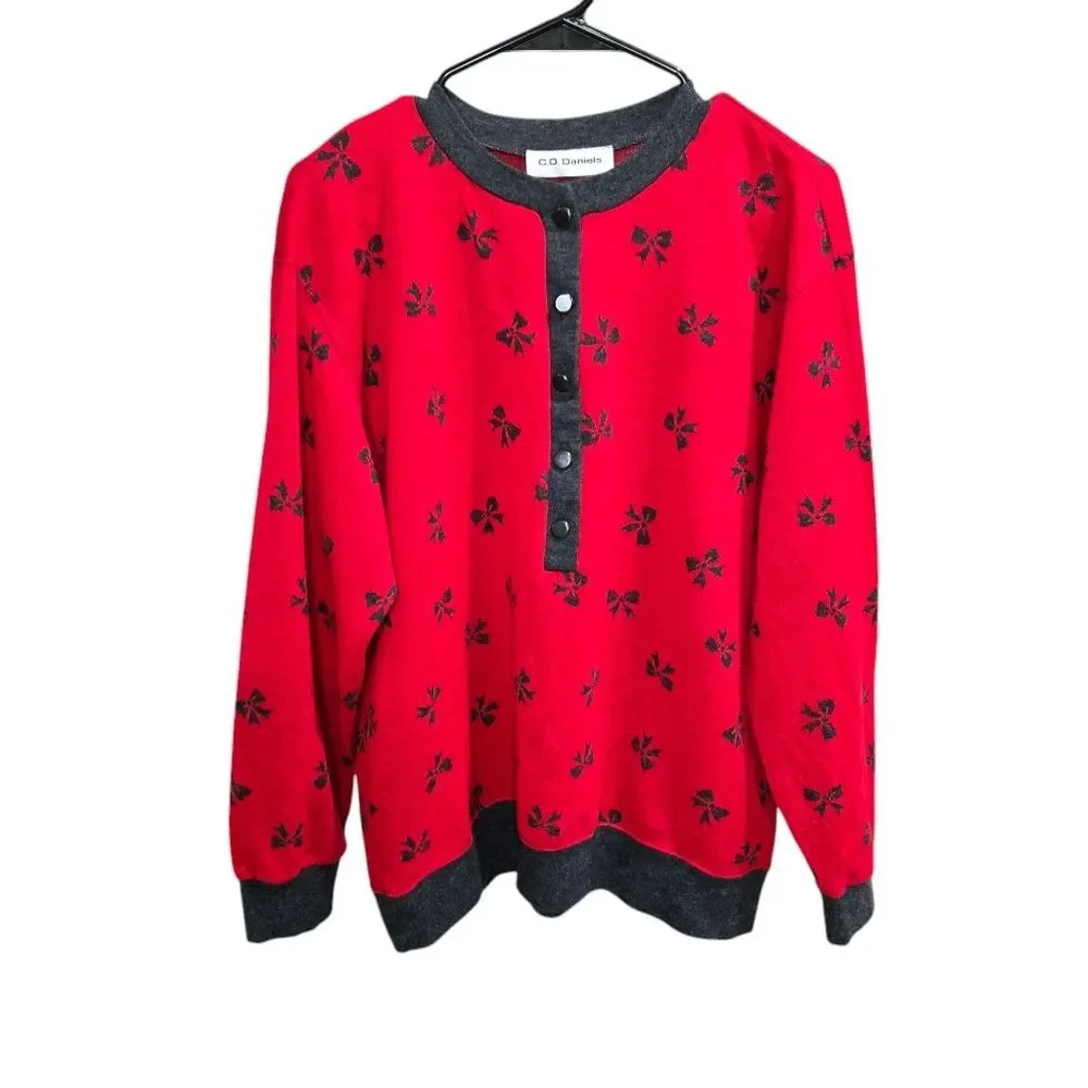CD Daniels Bow Sweater